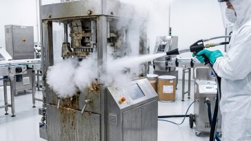 Dry Ice Blasting Food Processing Equipment